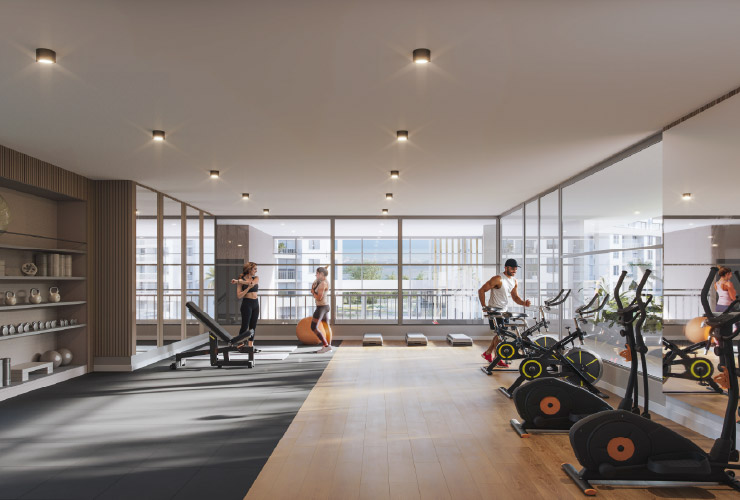 GIMNASIO Proyecto Jardines de Manzanillo, Cartagena Colombia